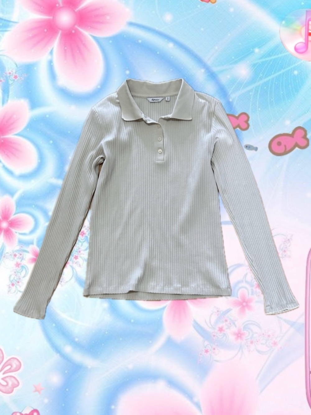 Vintage Reitmans Cream Polo
